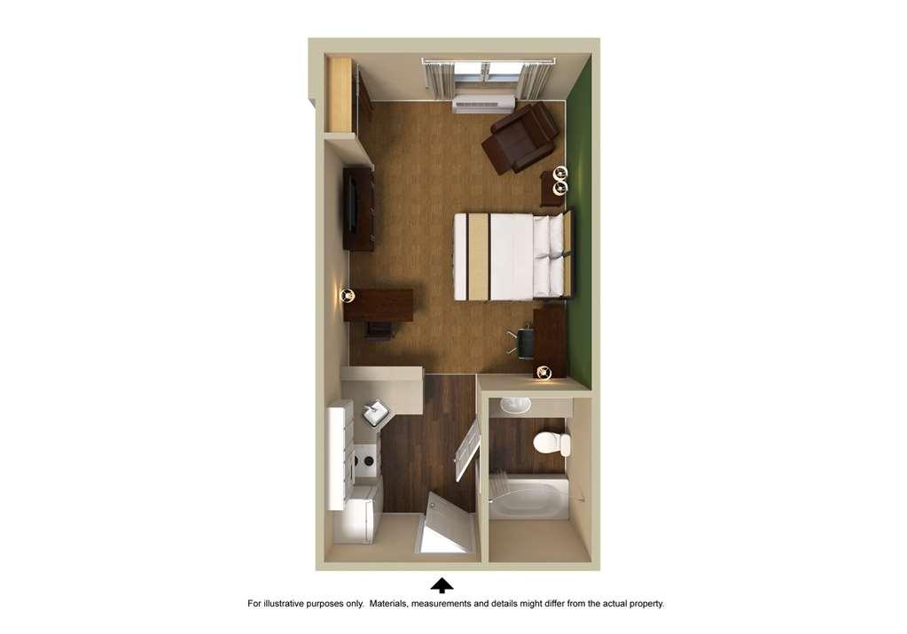 Extended Stay America Suites - Savannah - Midtown Habitación foto